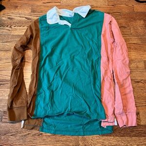 Large Urban outfitters long sleeves polo shirt.